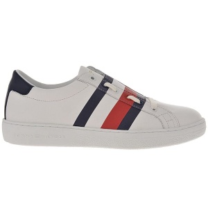 TOMMY HILFIGER STRIPE DRESS SNEAKER FW0FW04034