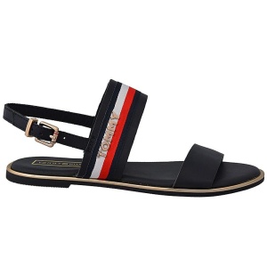 TOMMY HILFIGER FLAT SANDAL CORPORATE RIBON FW0FW04049