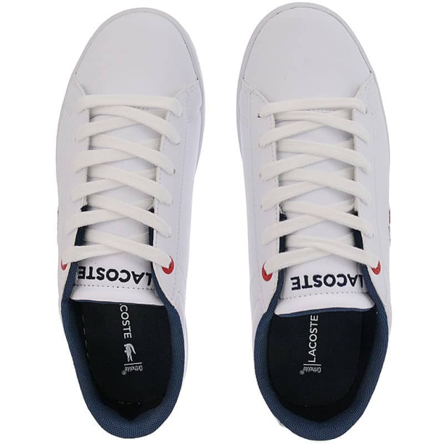 Ανδρικά Λευκά Sneakers Lacoste 7-43SMA0034