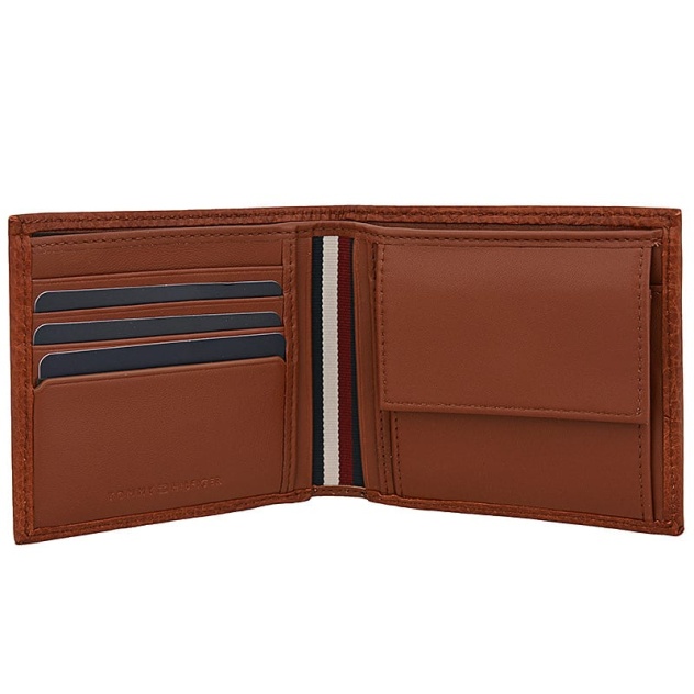 Ανδρικά Πορτοφόλια Tommy Hilfiger AM0AM10238 Premium Leather And Coin