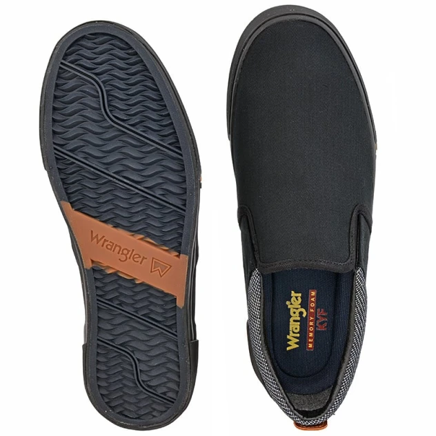 Ανδρικά Παπούτσια Πάνινα Slip On Wrangler WM31041A