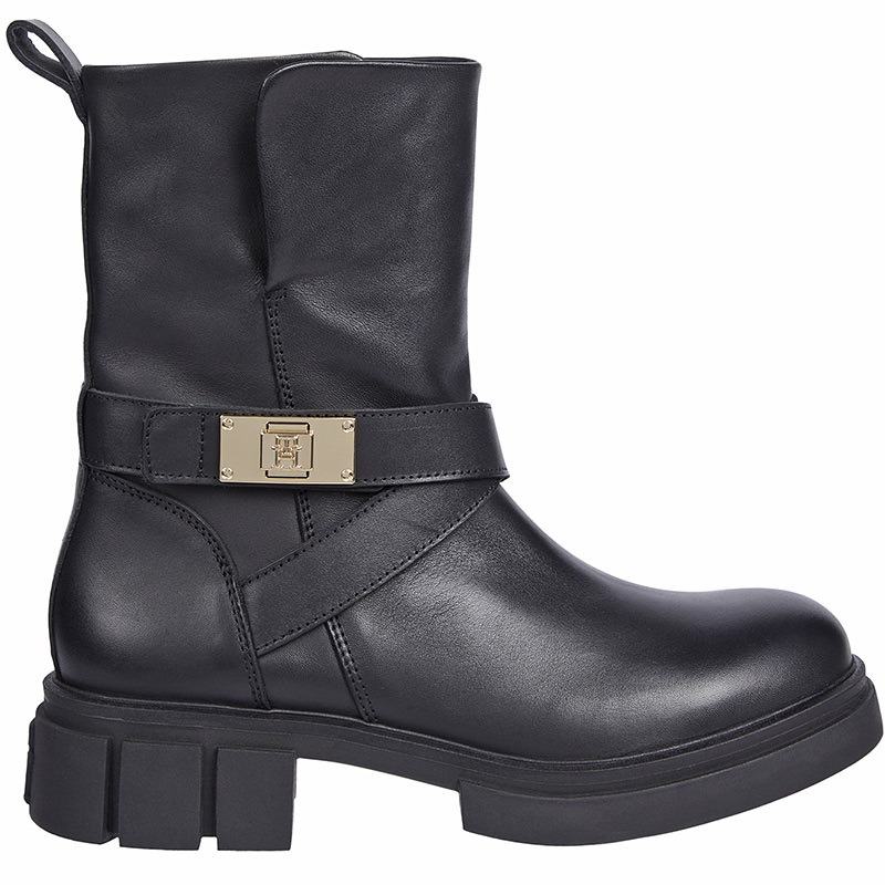 Γυναικεία Biker Boots Tommy Hilfiger FW0FW08313 Γυναικεία Biker Boots Tommy Hilfiger FW0FW08313