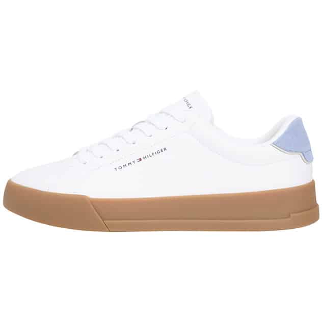 Λευκά Ανδρικά Sneakers Tommy Hilfiger FM0FM05367-05O Λευκά Ανδρικά Sneakers Tommy Hilfiger FM0FM05367-05O