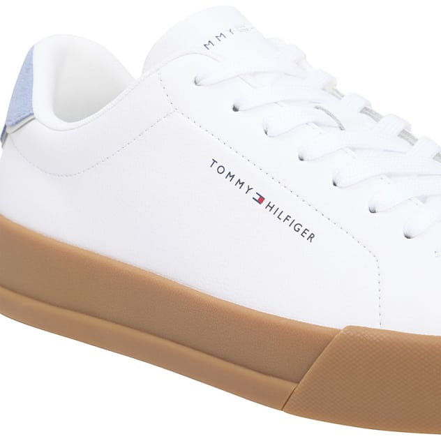Λευκά Ανδρικά Sneakers Tommy Hilfiger FM0FM05367-05O Λευκά Ανδρικά Sneakers Tommy Hilfiger FM0FM05367-05O