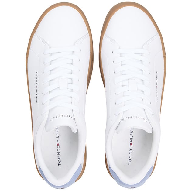 Λευκά Ανδρικά Sneakers Tommy Hilfiger FM0FM05367-05O Λευκά Ανδρικά Sneakers Tommy Hilfiger FM0FM05367-05O