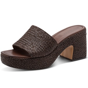 Ψάθινα Mules Με Τακούνι Tamaris 1-27232-46