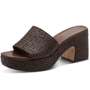Ψάθινα Mules Με Τακούνι Tamaris 1-27232-46 Ψάθινα Mules Με Τακούνι Tamaris 1-27232-46